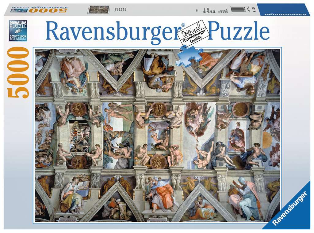 Ravensburger Sistine Chapel 5000 Piece Puzzle image 0